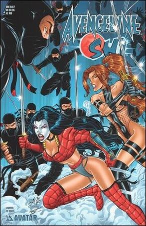 Avengelyne/Shi issue 1/2-D Al Rio Cover