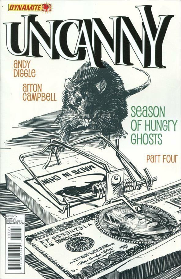 Uncanny issue 4-B Dan Panosian Subscription Cover