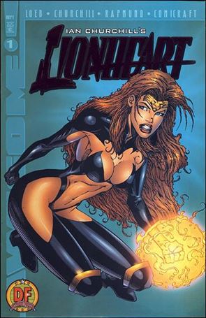 Lionheart issue 1-G Dynamic Forces Ruby Red Foil Cover 1/2500