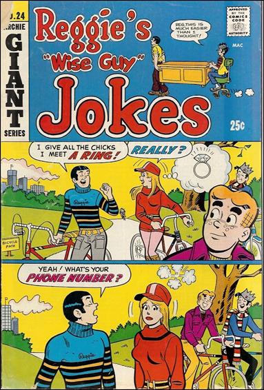 Reggie's Wise Guy Jokes issue 24