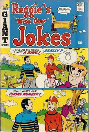 Reggie's Wise Guy Jokes issue 24