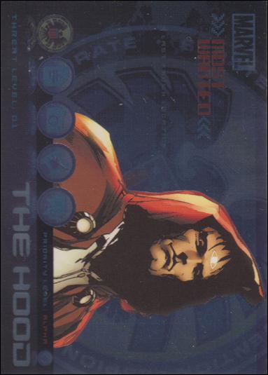 Marvel Heroes and Villains (Marvels Most Wanted Subset) card M1 The Hood