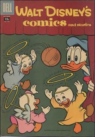 Walt Disney's Comics and Stories (1940) issue 205-B 15 Cent Price Cover