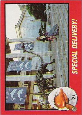 Howard the Duck (Movie) (Base Set) card 21 Special Delivery!