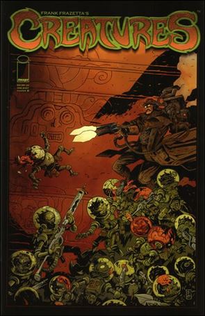 Frank Frazetta's Creatures issue 1-B Peter Bergting Cover