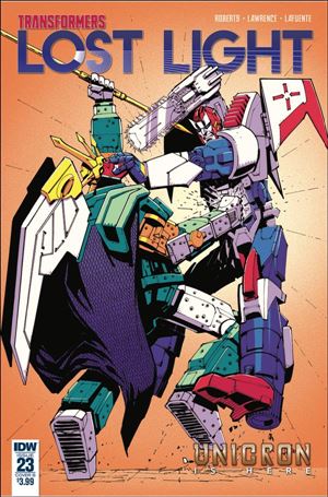 Transformers: Lost Light issue 23-B Geoff Senior Cover