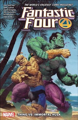 Fantastic Four (2019) issue 4 Thing vs. Immortal Hulk