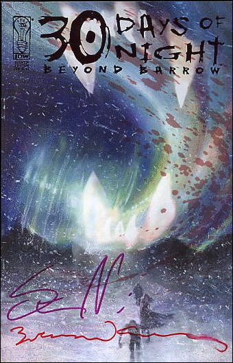 30 Days of Night: Beyond Barrow issue 1-B Foil Cover (signed by Niles & Sienkiewicz)
