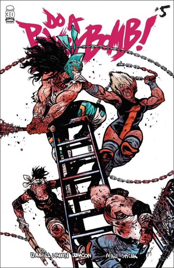 Do a Powerbomb issue 5 Daniel Warren Johnson Cover