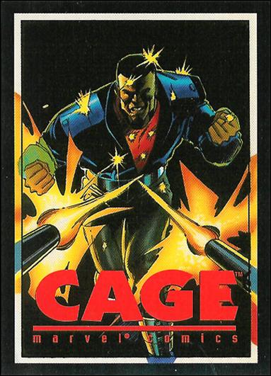 Marvel Super-Heroes Crunch 'n Munch: Series 1 (Base Set) card 5 Cage
