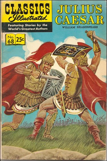 Classic Comics/Classics Illustrated issue 68-I HRN 169 - Cardstock Cover