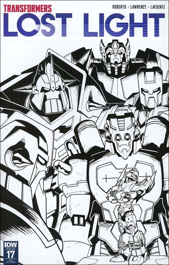 Transformers: Lost Light issue 17-C Jack Lawrence Cover