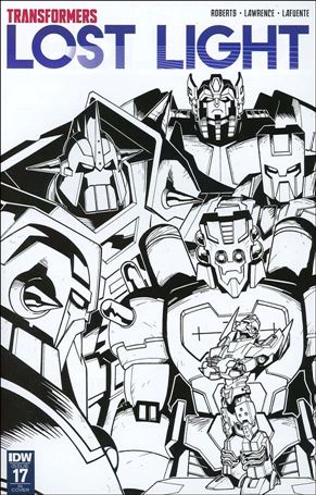 Transformers: Lost Light issue 17-C Jack Lawrence Cover