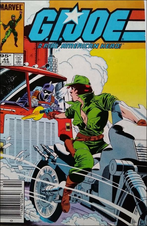 G.I. Joe: A Real American Hero issue 44-C Canadian Price Cover