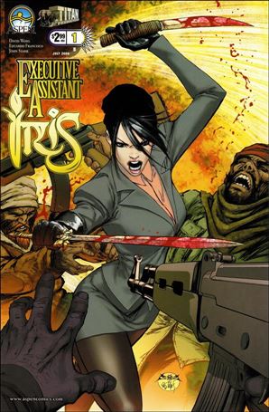 Executive Assistant: Iris (2009) issue 1-B Joe Benitez Cover