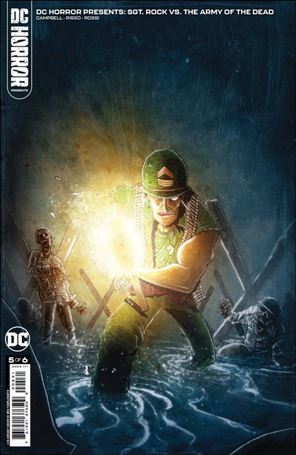 DC Horror Presents: Sgt. Rock vs. The Army of the Dead issue 5-C Ben Templesmith 1:25 Cardstock Cover
