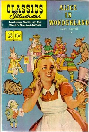 Classic Comics/Classics Illustrated issue 49-E HRN 155 - New Painted Cover