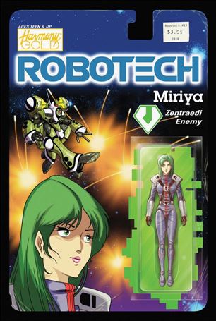 Robotech (2017) issue 13-B Blair Shedd Action Figure Cover