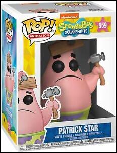 POP! Animation figure 559 Patrick Star (w/ board)