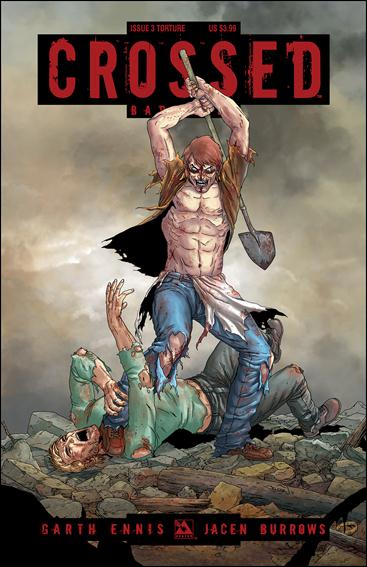 Crossed: Badlands issue 3-C Torture Cover