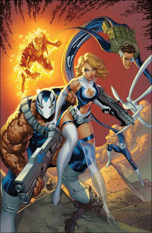 Fantastic Four (2018) issue 1-SY J. Scott Campbell Unknown Comics Virgin Cover