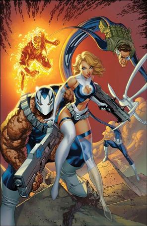 Fantastic Four (2018) issue 1-SY J. Scott Campbell Unknown Comics Virgin Cover