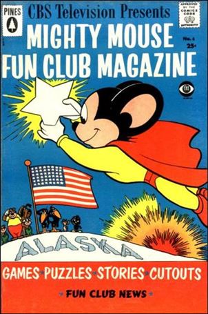 Mighty Mouse Fun Club Magazine Cover Image 2