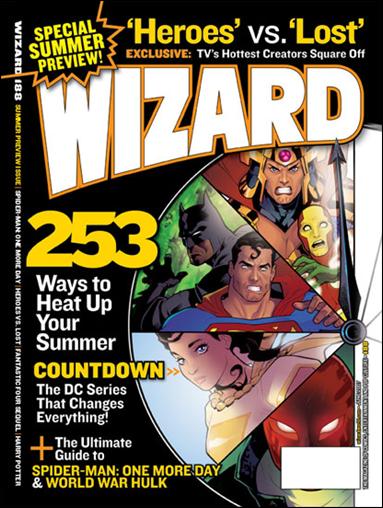 Wizard: The Magazine of Comics, Entertainment and Pop Culture issue 188-C Countdown Cover