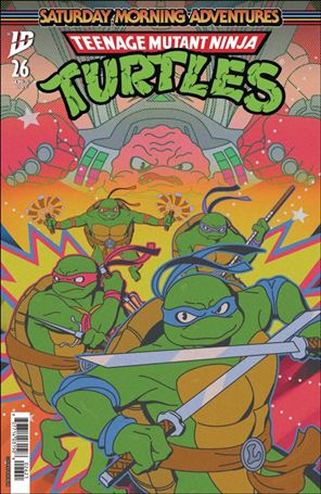 Teenage Mutant Ninja Turtles: Saturday Morning Adventures Continued issue 26-B BOXERBUN Cover