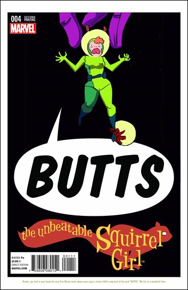 Unbeatable Squirrel Girl (2015/03) issue 4-B (2nd Printing)