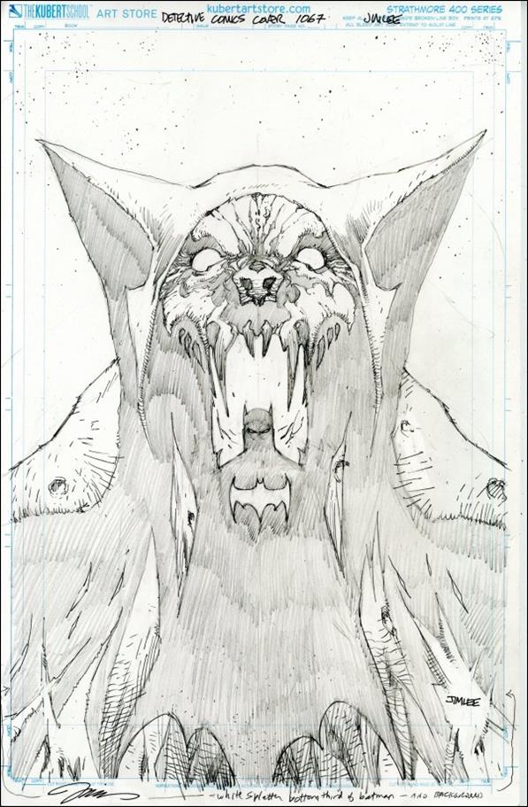Detective Comics (1937) issue 1067-E Jim Lee 1:50 Foil Cardstock Cover