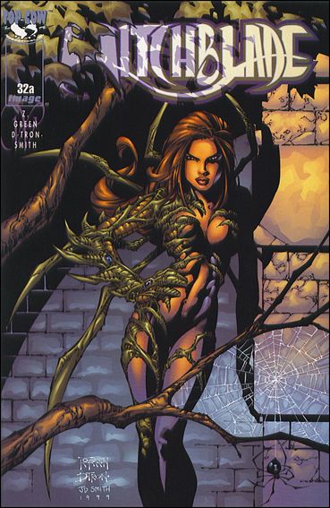 Witchblade (1995) issue 32-D Randy Green Cover w/ "Do It Yourself" Back Cover
