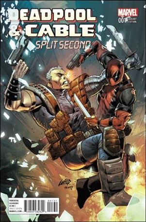 Deadpool & Cable: Split Second issue 1-C Rob Liefeld 1:25 Cover