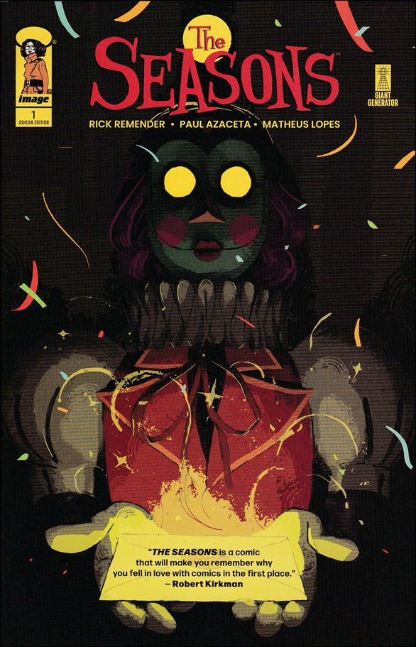 Seasons (2025) issue 1-AA Paul Azaceta Ashcan Edition Cover