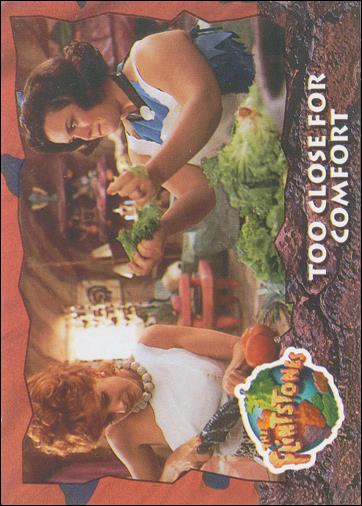 Flintstones: The Movie (Base Set) card 46 Too Close for Comfort