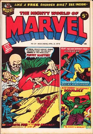 Mighty World of Marvel (UK) (1972) issue 29