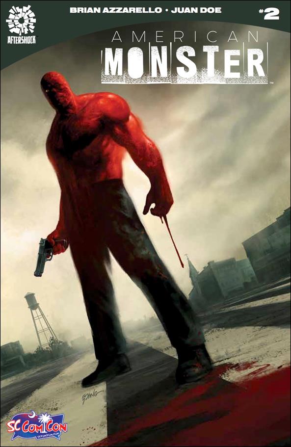 American Monster issue 2-B Steve Epting SC Comicon Cover