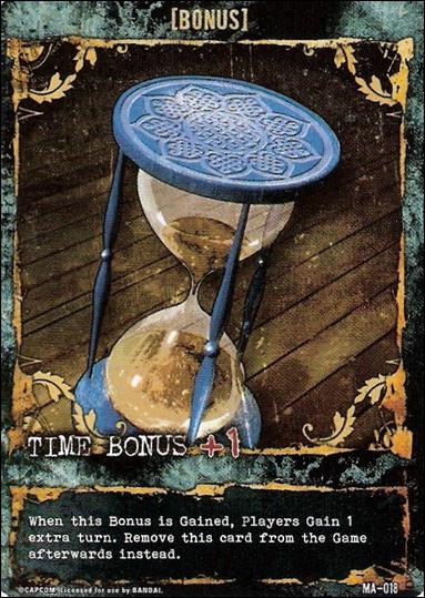 Resident Evil (Base Set) card MA-018 Time Bonus +1