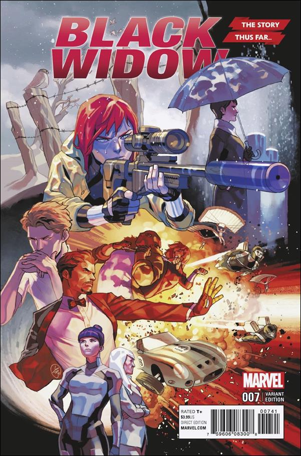 Black Widow (2016) issue 7-D Yasmine Putri The Story Thus Far... Cover