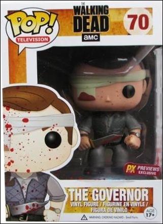 POP! Television figure 70-B The Governor (Bloody Patch) Previews Exclusive