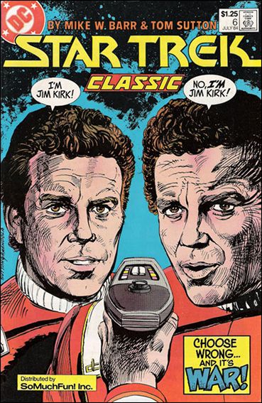 Star Trek (1984) issue 6-B So Much Fun! Cover 1/5000