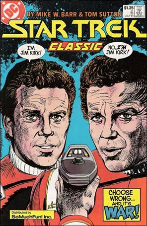 Star Trek (1984) issue 6-B So Much Fun! Cover 1/5000
