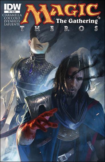 Magic: The Gathering - Theros issue 5-B Michael Komarck Cover without Card