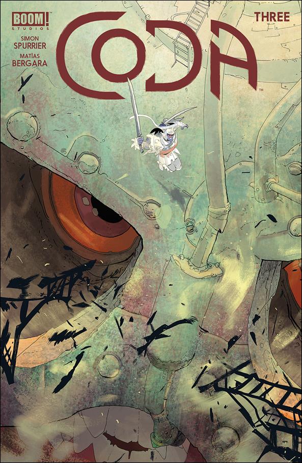 Coda (2018) issue 3 Matias Bergara Cover