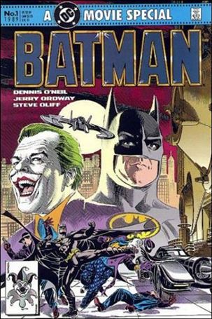 Batman: The Official Comic Adaptation of the Warner Bros. Motion Picture issue 1-B Standard Cover