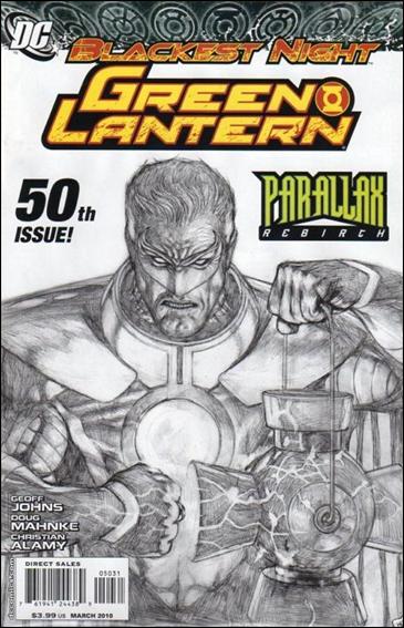 Green Lantern (2005) issue 50-C Doug Mahnke 1:100 Sketch Cover