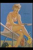 Elvgren's Calendar Pinups 2 (Base Set) card 47 Dumb Pluck