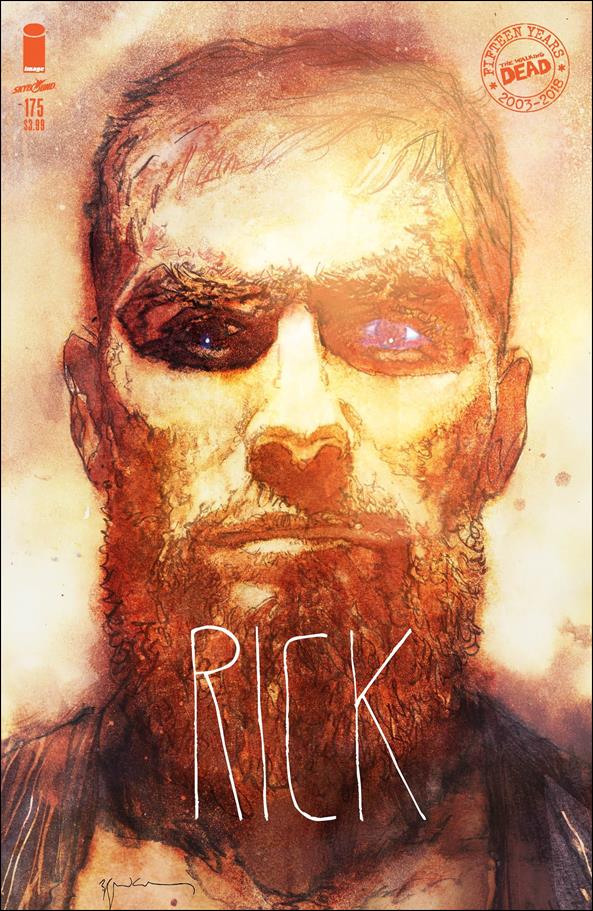 Walking Dead (2003) issue 175-B Bill Sienkiewicz Cover