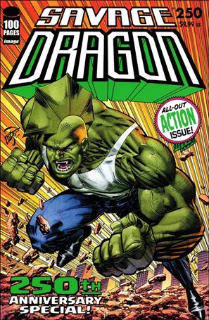 Savage Dragon (1993) issue 250 Erik Larsen Cover