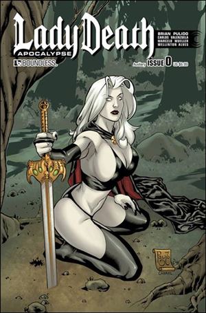 Lady Death: Apocalypse issue 0-B Auxiliary Cover